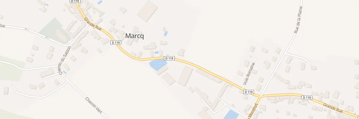 Plan du 12A Rue Grande Rue à Marcq