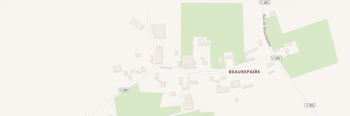 Plan du 11 Beaurepaire à Fourcigny