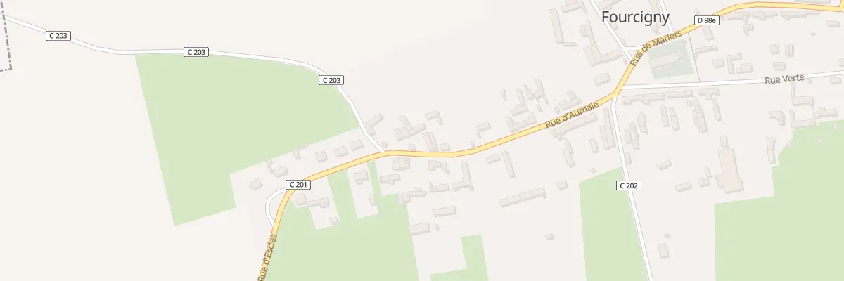 Plan du 5054 Rue d’Aumale à Fourcigny