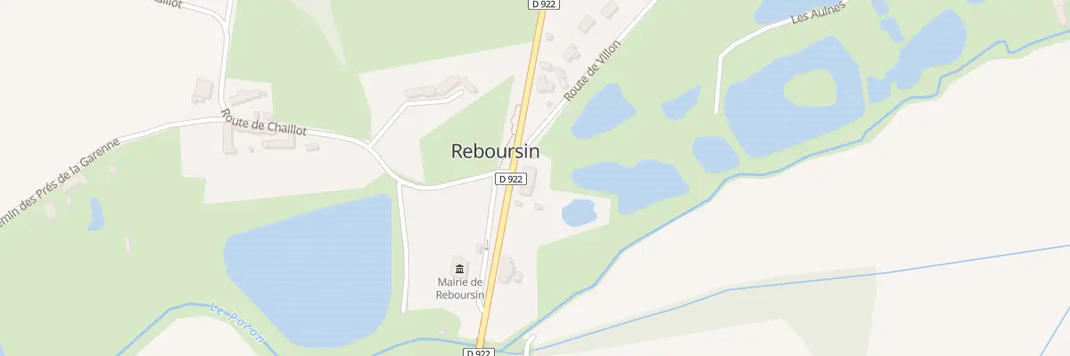 Plan du 5002 Le Bourg à Reboursin