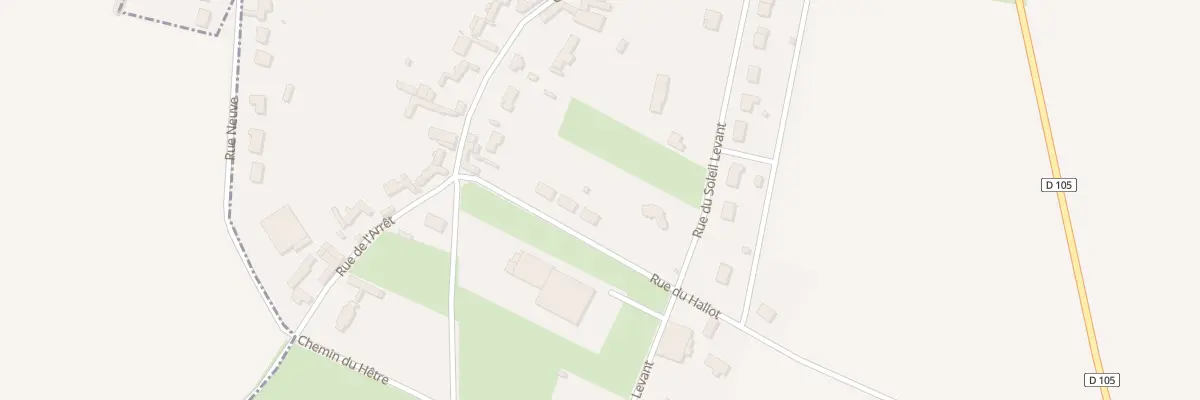 Plan du 115 Rue du Hallot à Forest-l’Abbaye