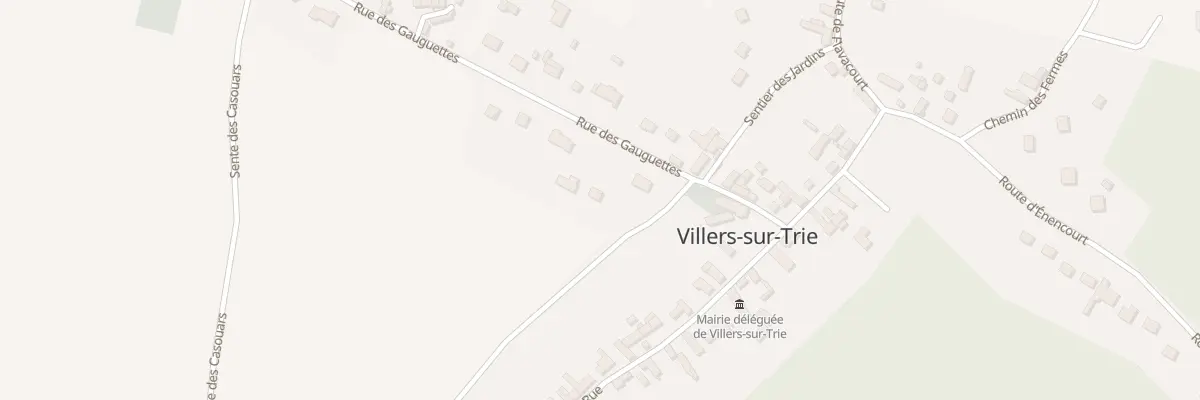 Plan du 5 Rue des Gauguettes à Trie-Château