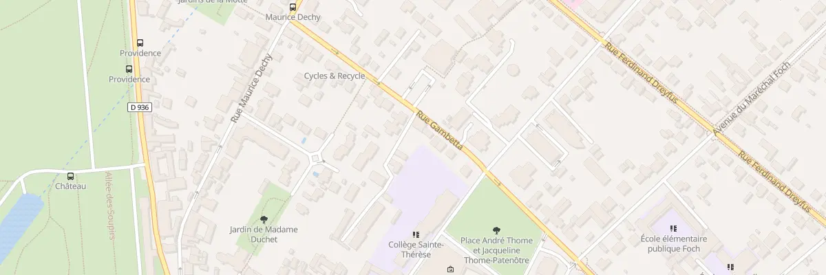 Plan du 69 Rue Gambetta à Rambouillet