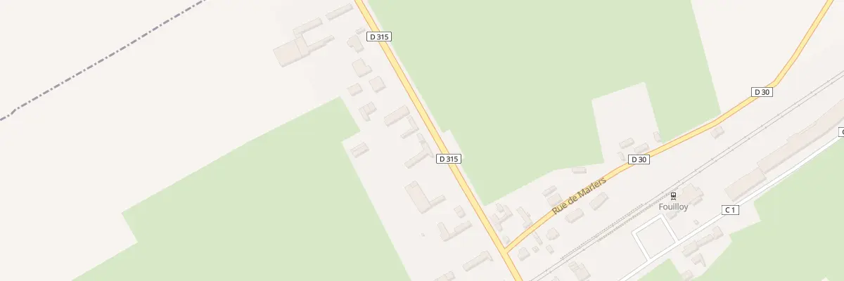 Plan du 21 Rue du Pont Neuf à Fouilloy