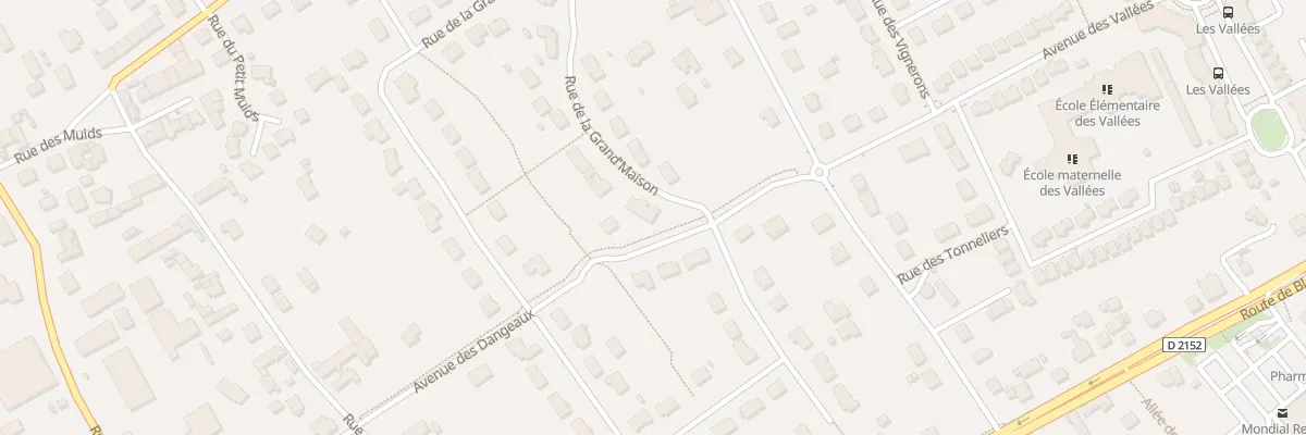 Plan du 1 Rue de la Grande Maison à La Chapelle-Saint-Mesmin