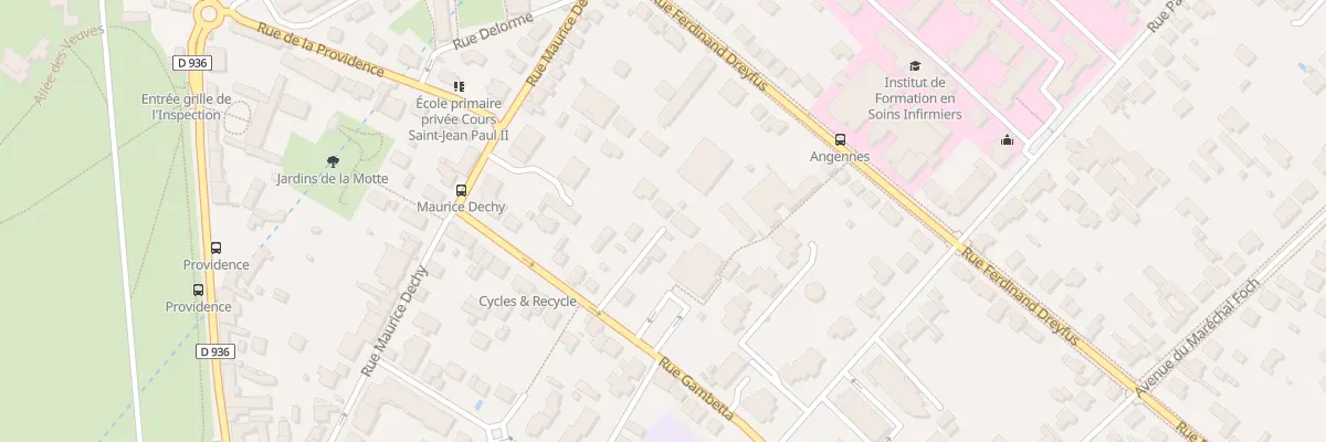 Plan du 68 Rue Gambetta à Rambouillet