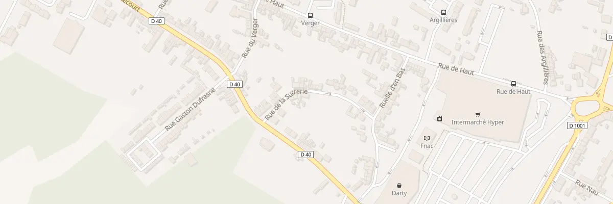 Plan du 59 Rue de la Sucrerie à Abbeville