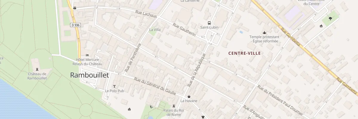 Plan du 17 Rue d’Angiviller à Rambouillet