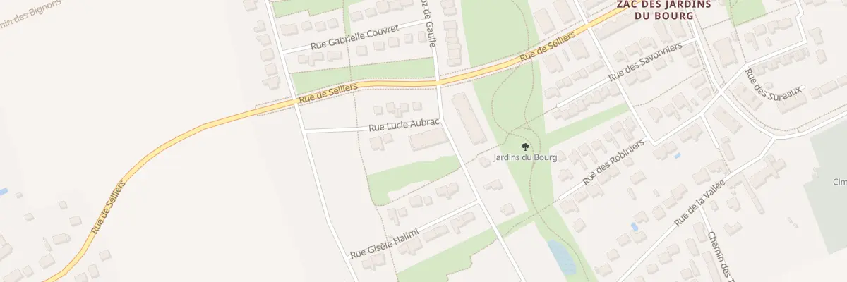 Plan du 12 Rue Lucie Aubrac à Ingré