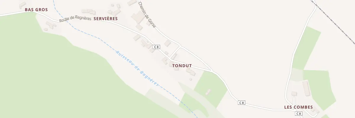 Plan du 5097 Tondut à Lacapelle-Livron