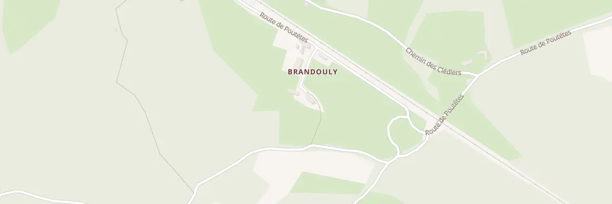 Plan du 5095 Brandouly à Saint-Simon