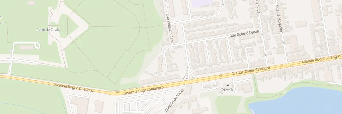 Plan du 9 Rue Alfred Véron à Calais