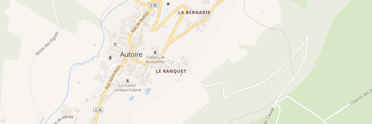 Plan du 7 Chem des Sources à Autoire