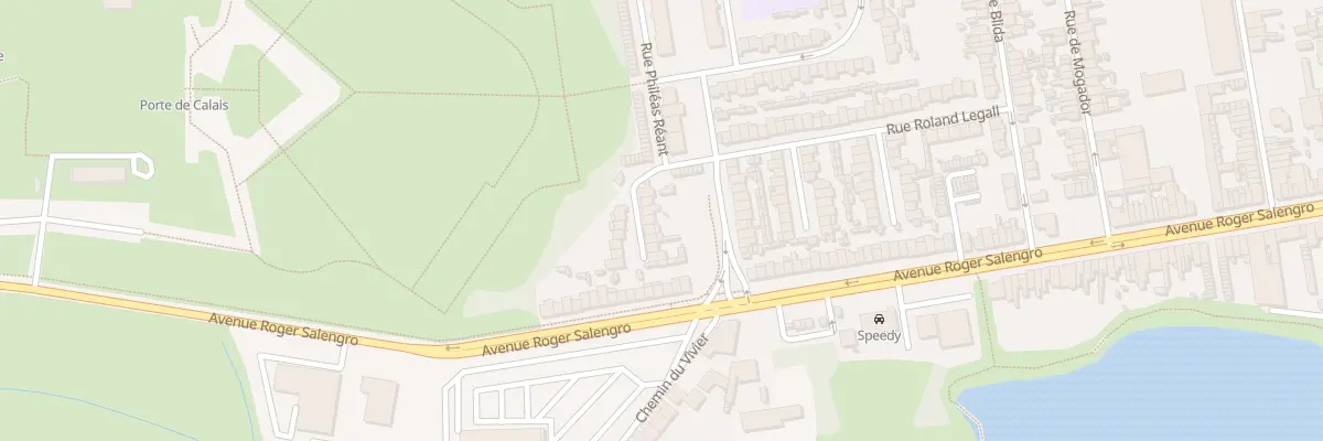 Plan du 11 Rue Alfred Véron à Calais