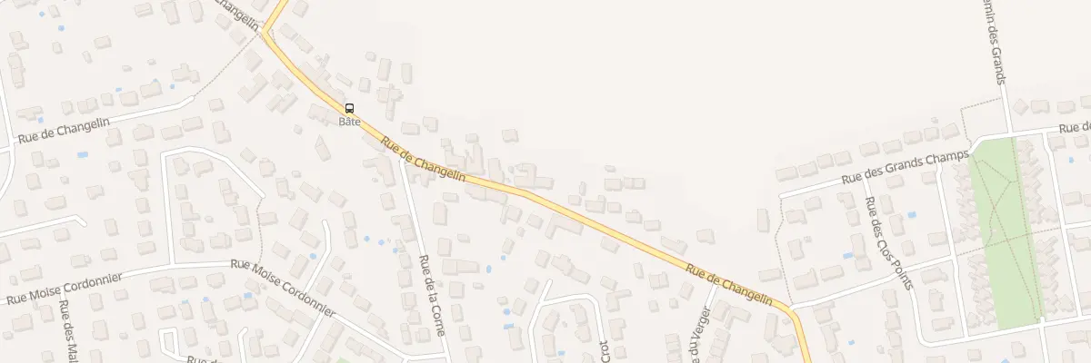 Plan du 36B Rue de Changelin à Ingré