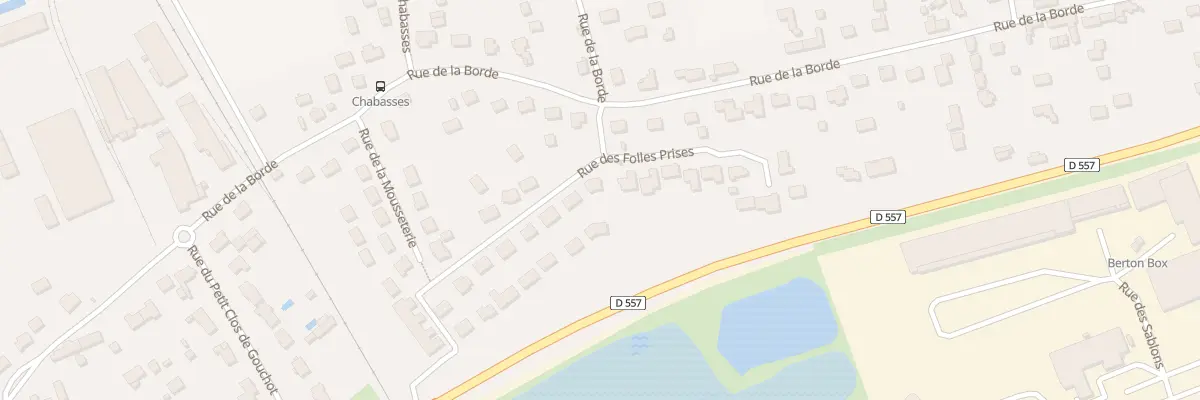 Plan du 42 Rue des Folles Prises à Ormes