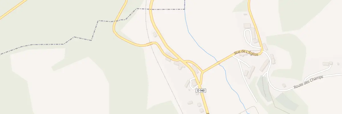 Plan du 5082 Le Bourg à Lacelle
