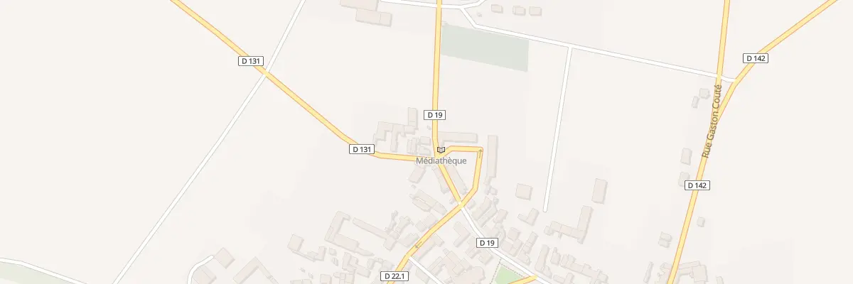 Plan du 7 Rue du Vingt Trois Aout 1944 à Fresnay-l’Évêque