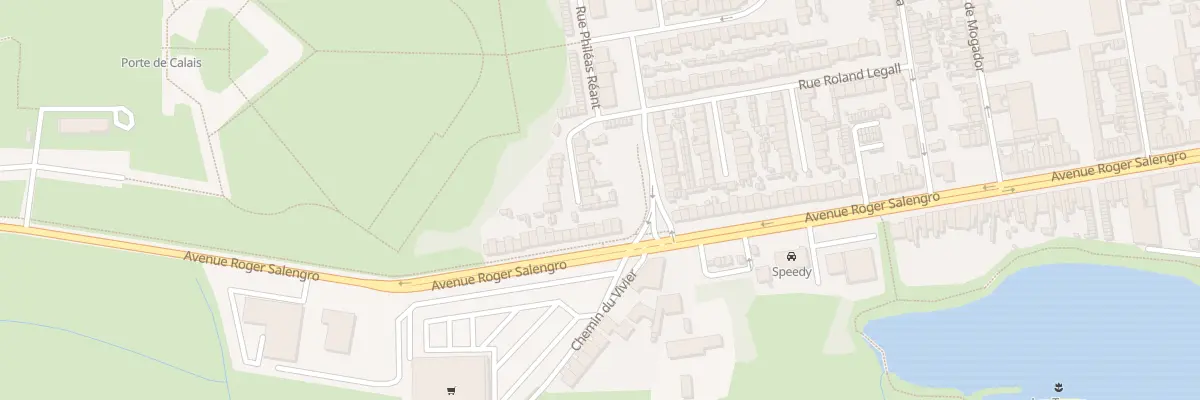 Plan du 19 Rue Alfred Véron à Calais