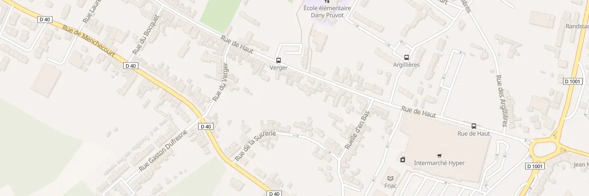 Plan du 69 Rue de Haut à Abbeville