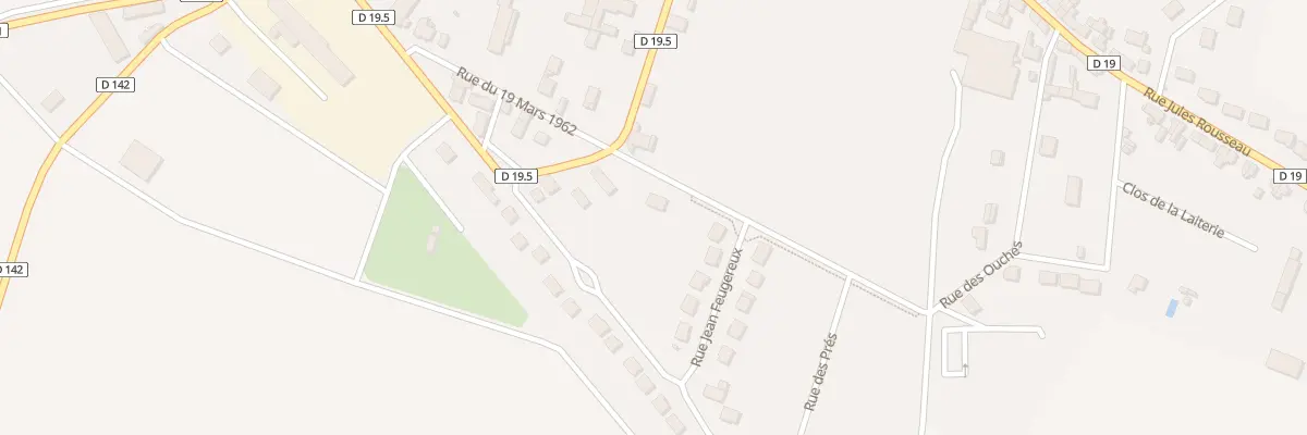 Plan du 19 Rue des Ouches à Fresnay-l’Évêque