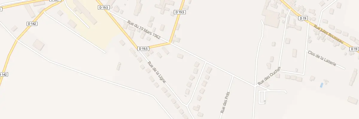 Plan du 19 Rue des Ouches à Fresnay-l’Évêque