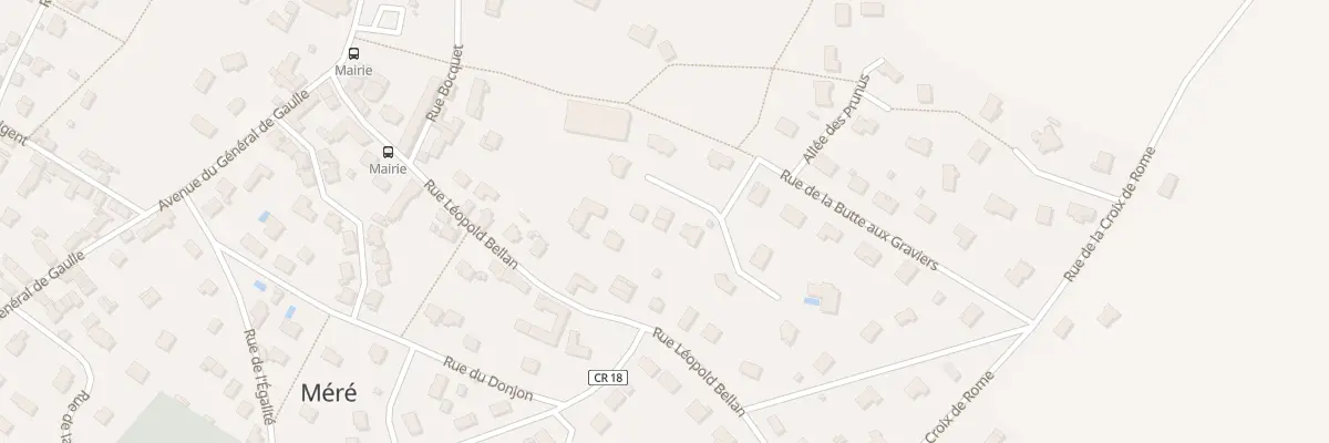 Plan du 2B All du Manège à Méré