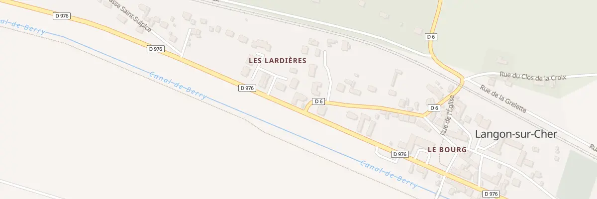 Plan du 18 Rue du Pressoir à Langon-sur-Cher