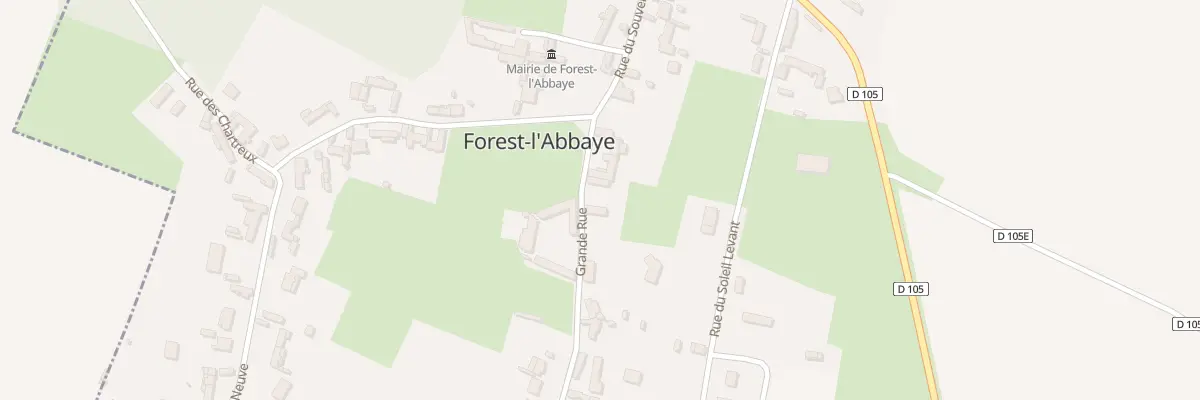 Plan du 61 Gr Grande Rue à Forest-l’Abbaye