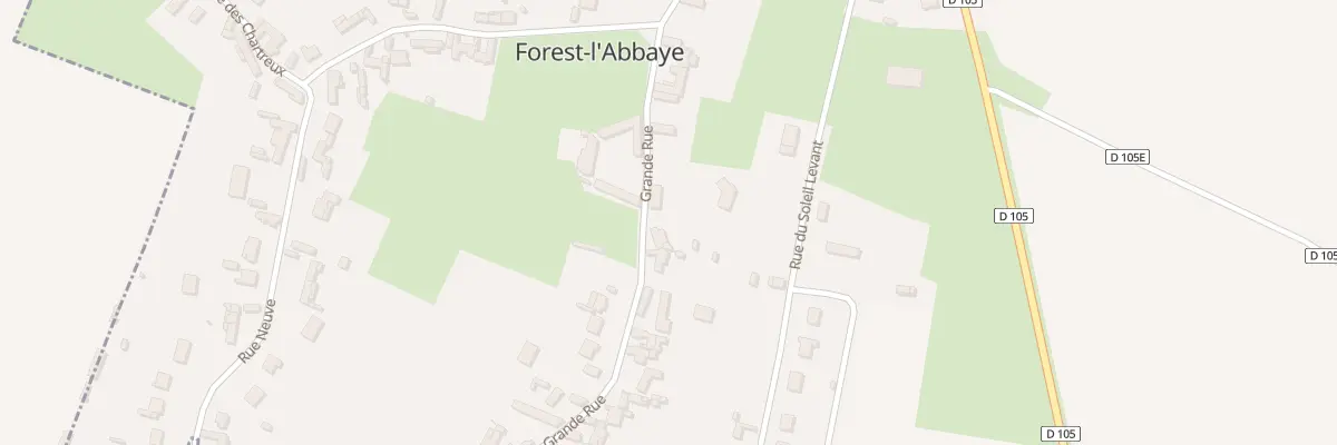Plan du 155 Gr Grande Rue à Forest-l’Abbaye