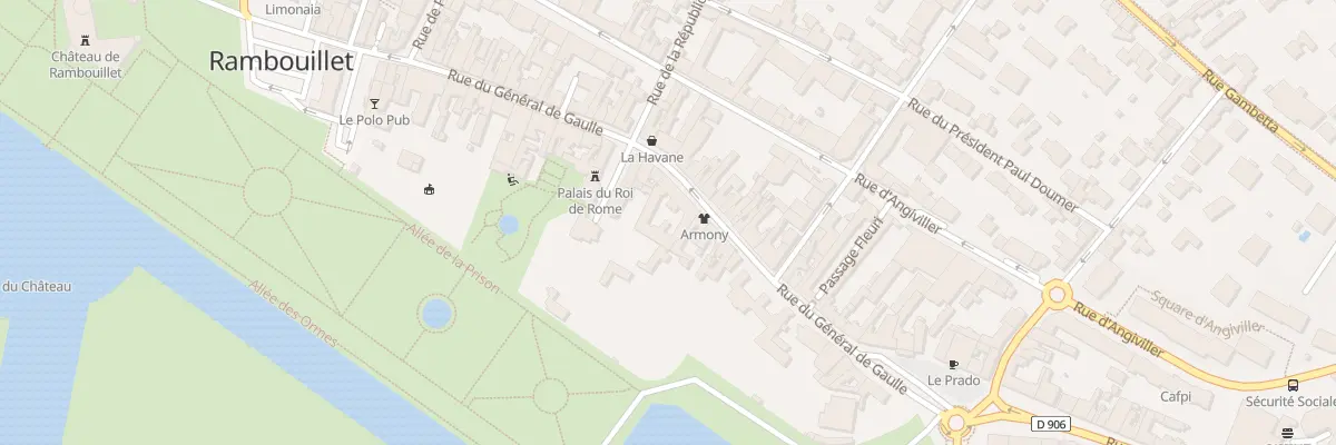 Plan du 60 Rue du Général de Gaulle à Rambouillet