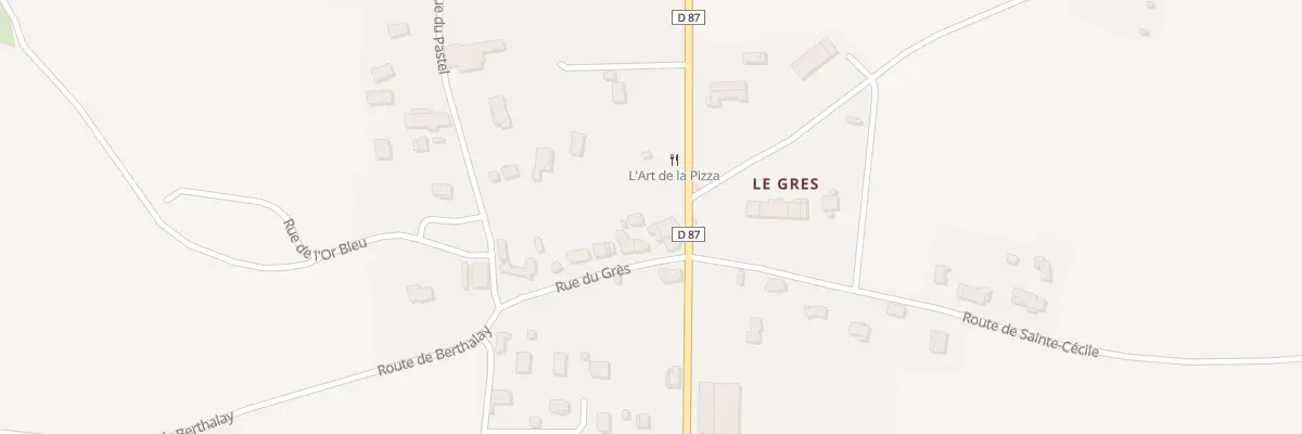 Plan du 22 Rue du Grès à Ambres