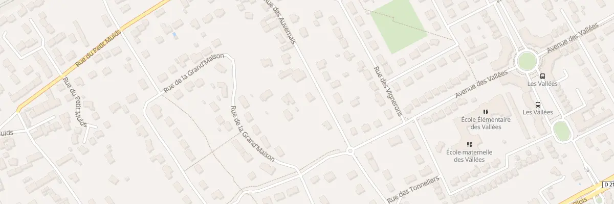 Plan du 25 Rue des Auvernais à La Chapelle-Saint-Mesmin