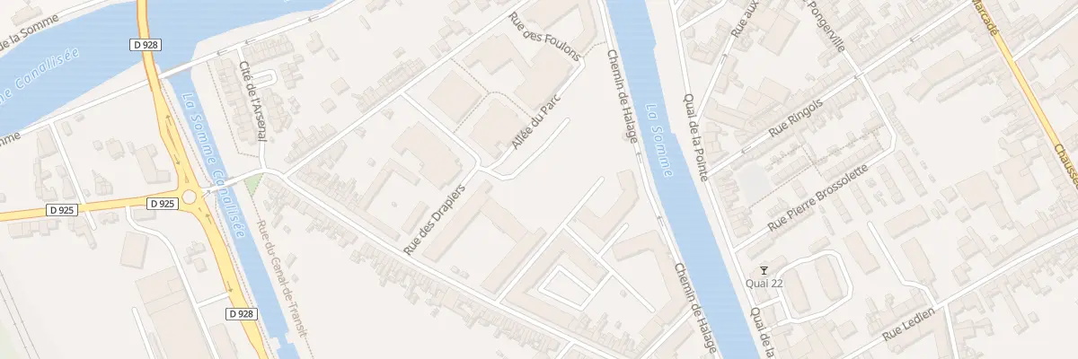 Plan du 272 Chs d’Hocquet à Abbeville