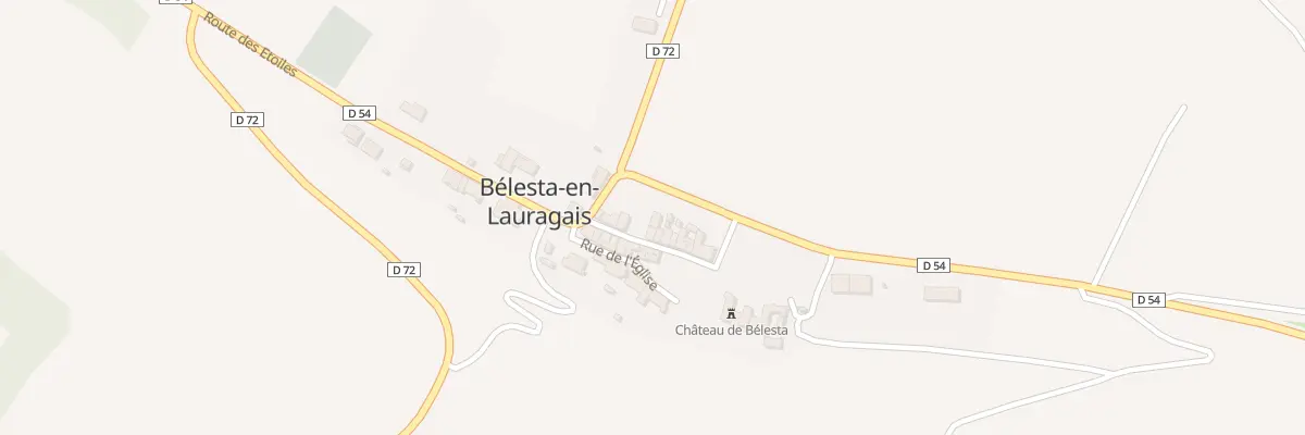 Plan du 13 Rue des randonneurs à Bélesta-en-Lauragais