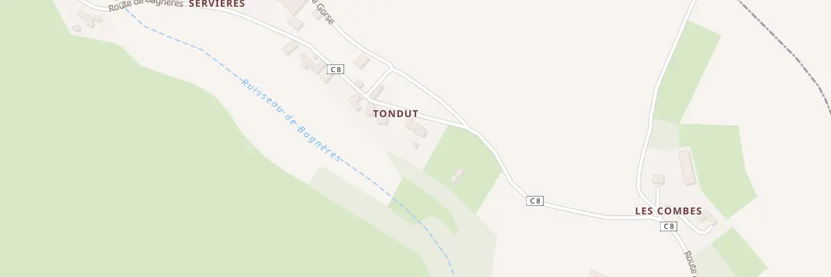 Plan du 5146 Tondut à Lacapelle-Livron