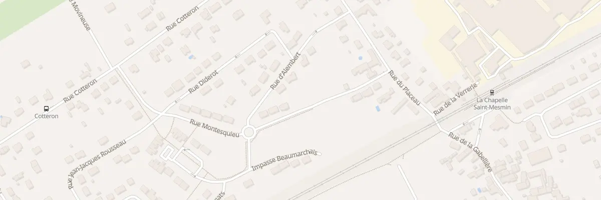 Plan du 6 Rue des Chesnats à La Chapelle-Saint-Mesmin