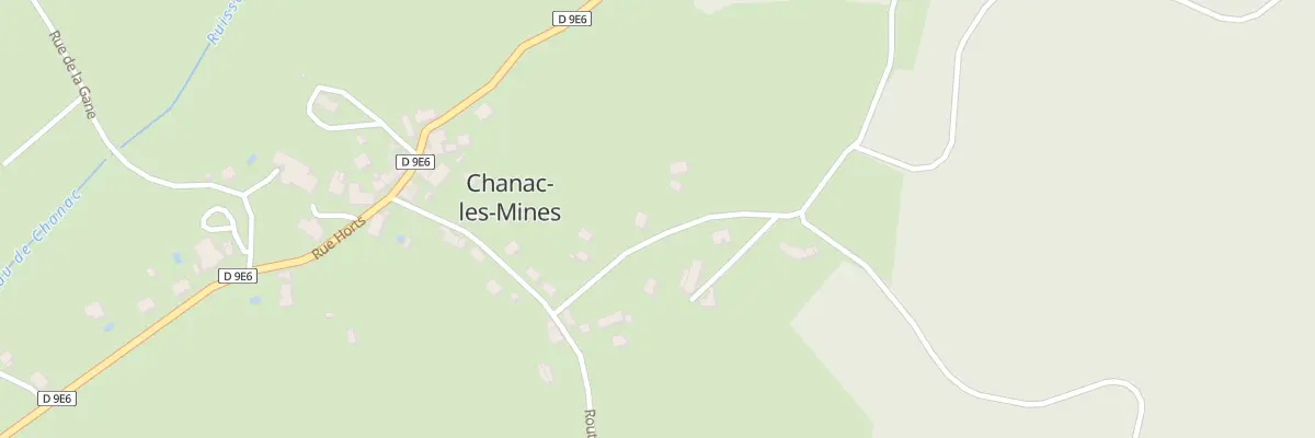 Plan du 11 Che du Ruisseau à Chanac-les-Mines