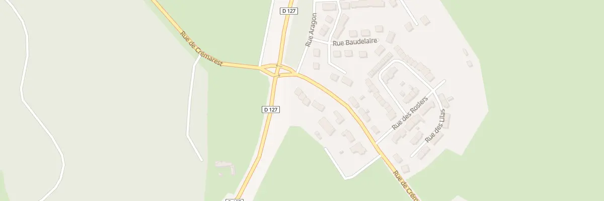 Plan du 39 Rue de Crémarest à Desvres
