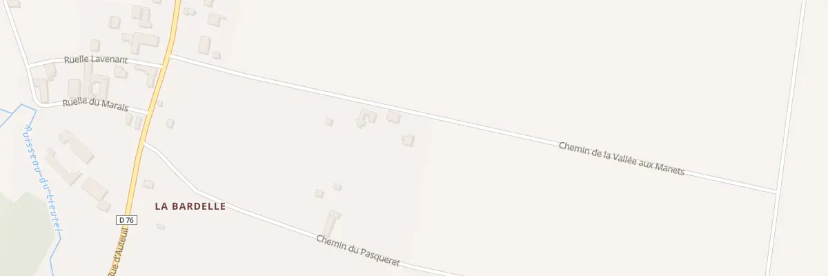 Plan du 3 Che de Pasqueret à Vicq