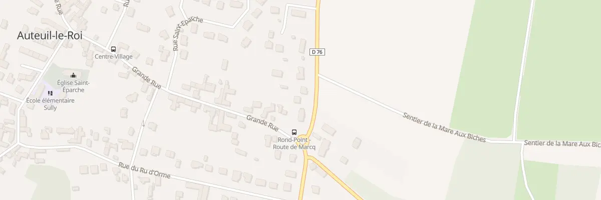Plan du 3 Rte de Marcq à Auteuil