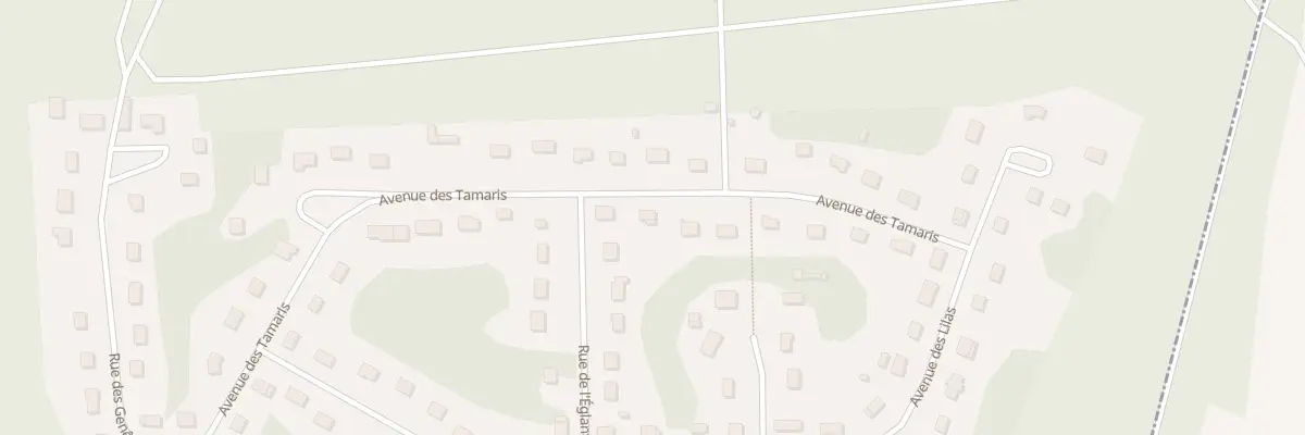 Plan du 36 Av des Tamaris à Trie-Château