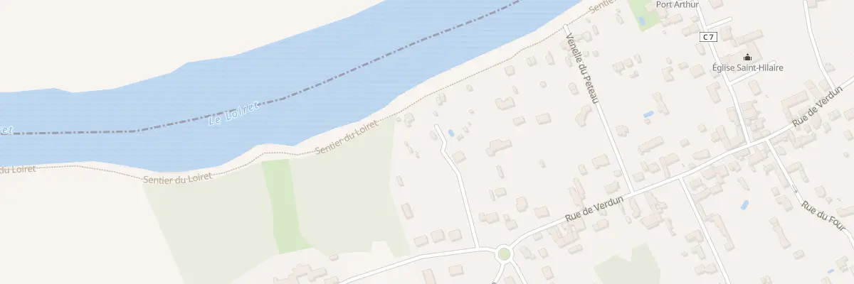 Plan du 1140 Rue de Verdun à Saint-Hilaire-Saint-Mesmin