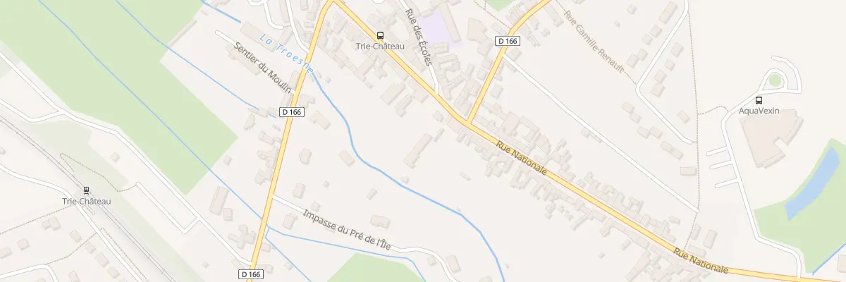 Plan du 106 Rue Nationale à Trie-Château