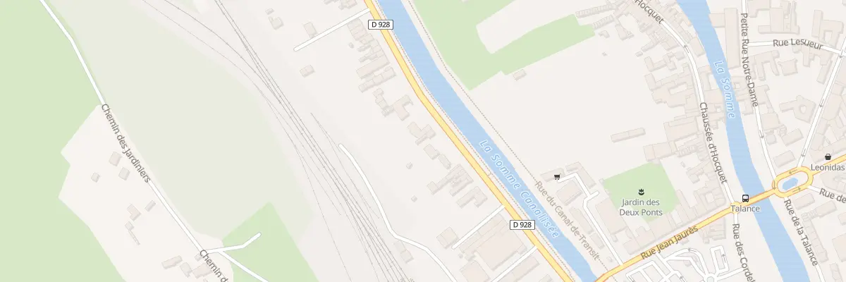 Plan du 37 Bd Voltaire à Abbeville