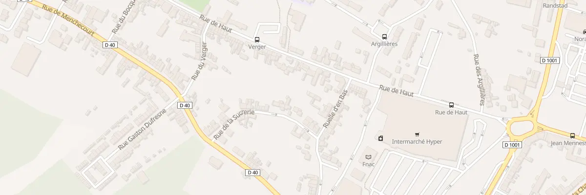 Plan du 52 Rue de la Sucrerie à Abbeville