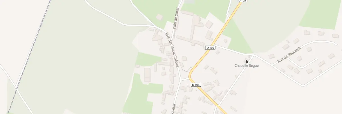 Plan du 35 Rue des Vieux Chênes à Forest-l’Abbaye