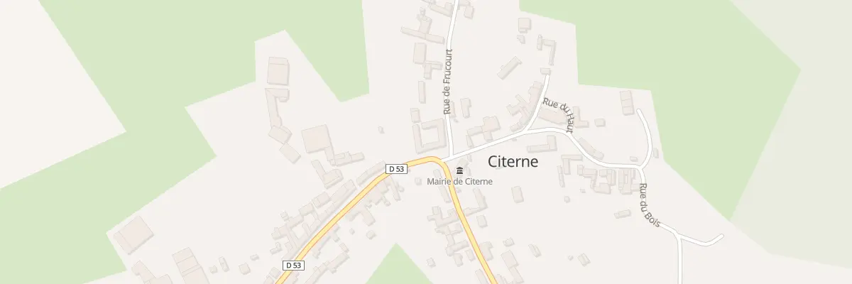 Plan du 2 Rue de Oisemont à Citerne
