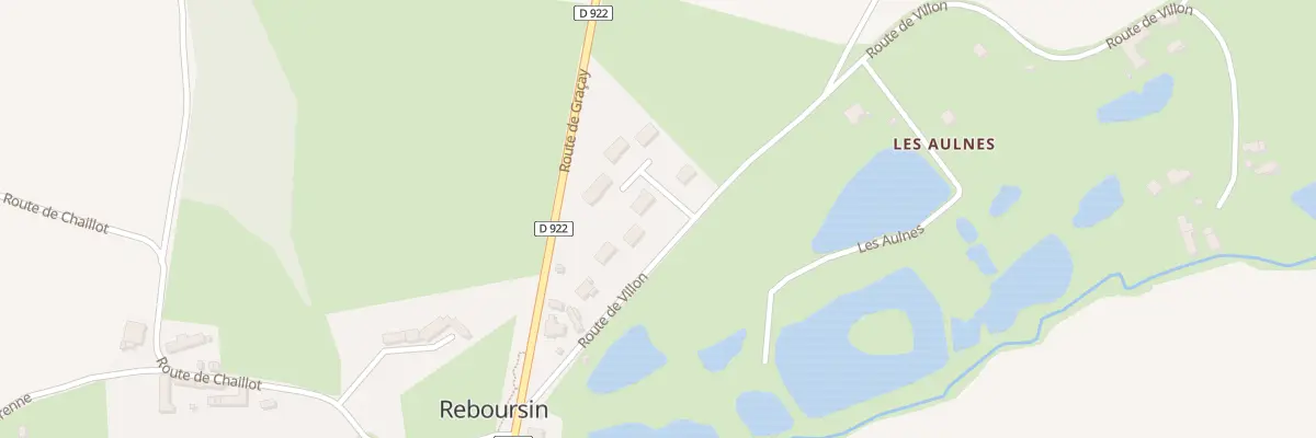 Plan du 5060 Le Bourg à Reboursin