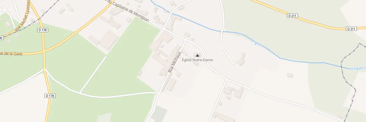 Plan du 11 Rue du Capitaine de Montjean à Brocourt